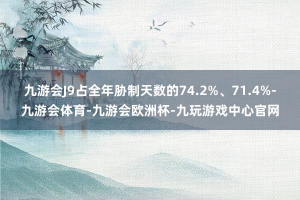 九游会J9占全年胁制天数的74.2%、71.4%-九游会体育-九游会欧洲杯-九玩游戏中心官网