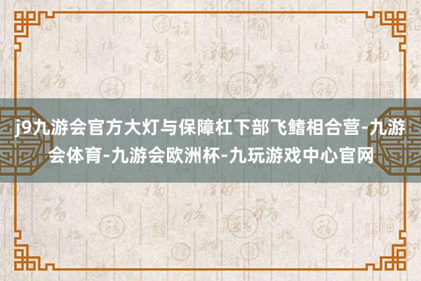 j9九游会官方大灯与保障杠下部飞鳍相合营-九游会体育-九游会欧洲杯-九玩游戏中心官网